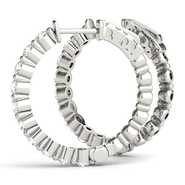 Earrings Hoop Earrings Vault Lock