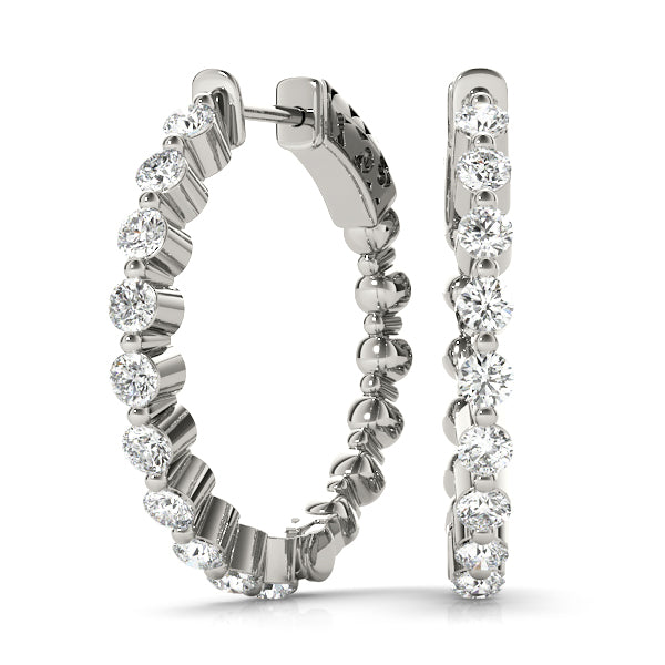 Earrings Hoop Earrings Vault Lock
