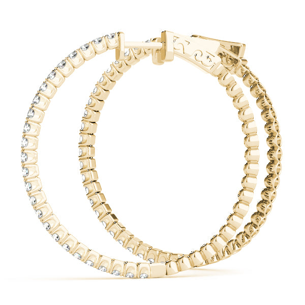 Earrings Hoop Earrings Vault Lock