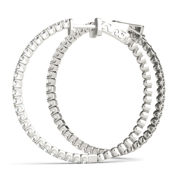Earrings Hoop Earrings Vault Lock