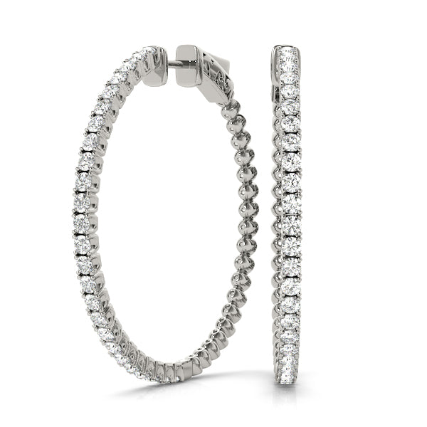 Earrings Hoop Earrings Vault Lock