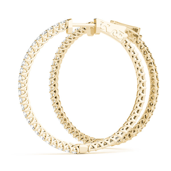 Earrings Hoop Earrings Vault Lock