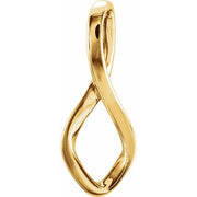 14k Yellow Freeform Pendant