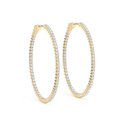 1.275 Inch 4 Prong Oval Hoop