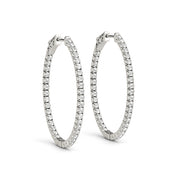 1.5 Inch 4 Prong Oval Hoop