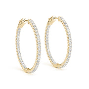 1.3 Inch 2 Prong Round Hoop