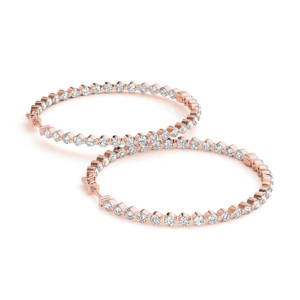 2 Inch 1 Prong Round Hoop