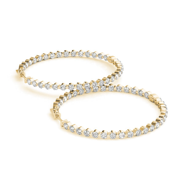 1.5 Inch 1 Prong Round Hoop