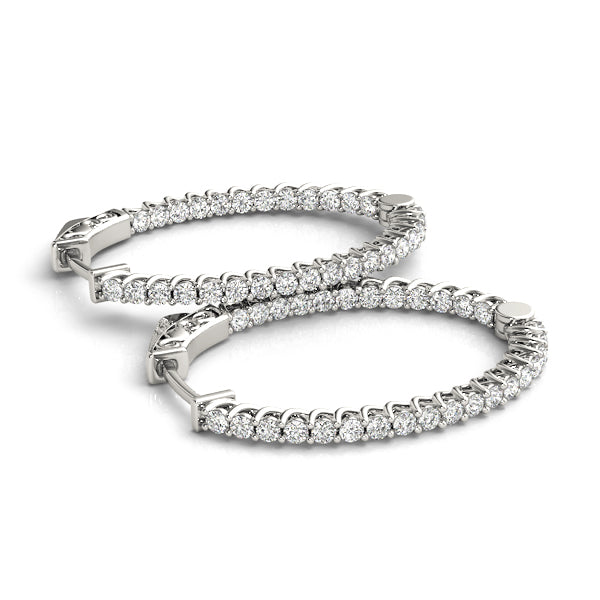 1.5 Inch Lucida Oval Hoop