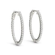 1.5 Inch Lucida Oval Hoop