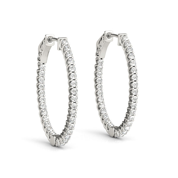 1.5 Inch Lucida Oval Hoop