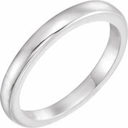 14k White Solstice Solitaire® #10=.75-1.25 Ct Tapered Bombé Matching Band