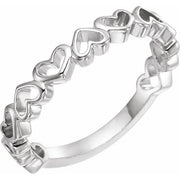 Sterling Silver Heart Ring