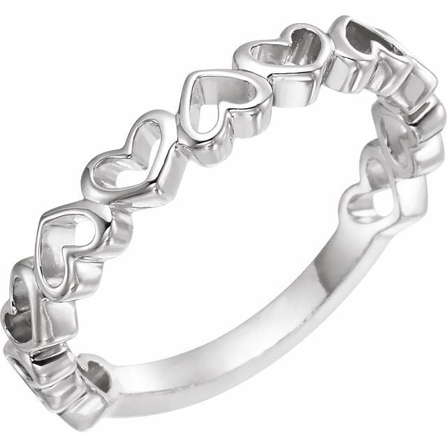 Sterling Silver Heart Ring
