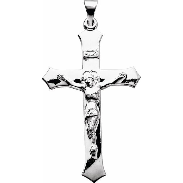 Sterling Silver Crucifix Pendant