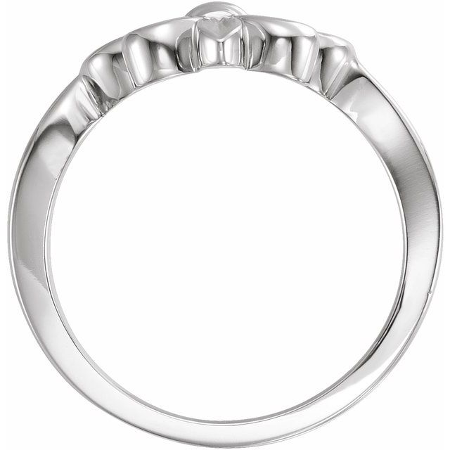 Sterling Silver Fleur-de-lis Ring