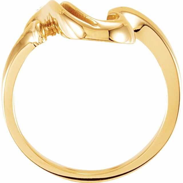 14K Yellow Freeform Ring
