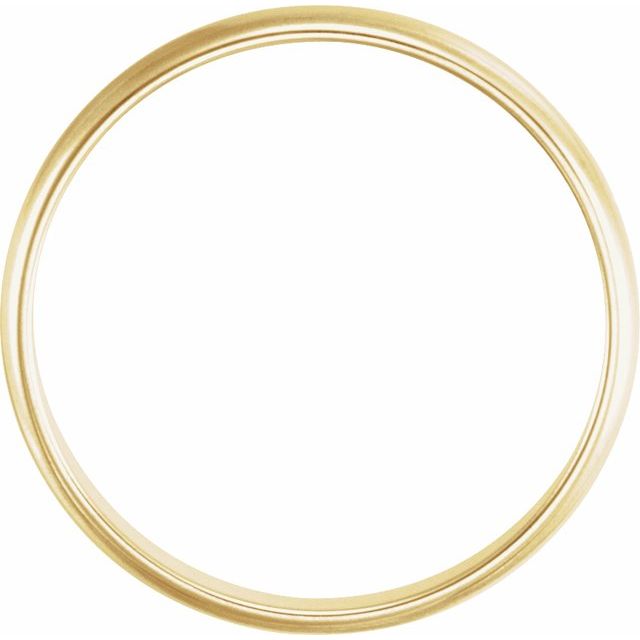 14K Yellow Midi Ring Size .5