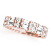 Wedding Bands Fancy Shape Baguette