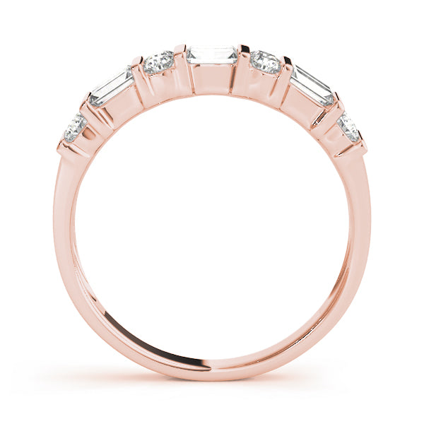 Wedding Bands Fancy Shape Baguette