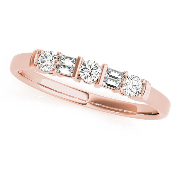 Wedding Bands Fancy Shape Baguette