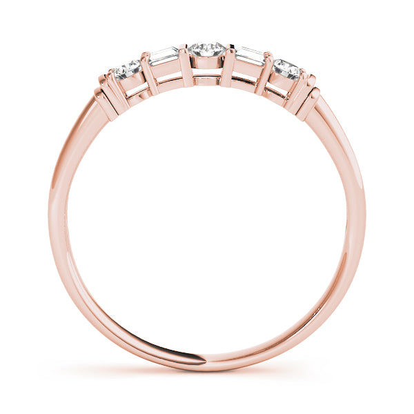 Wedding Bands Fancy Shape Baguette