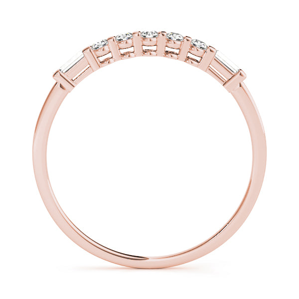 Wedding Bands Fancy Shape Baguette