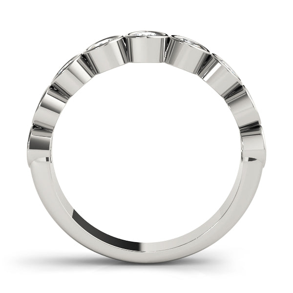 Wedding Bands Bezel Set