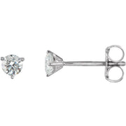 14K White 1/4 CTW Natural Diamond Stud Earrings