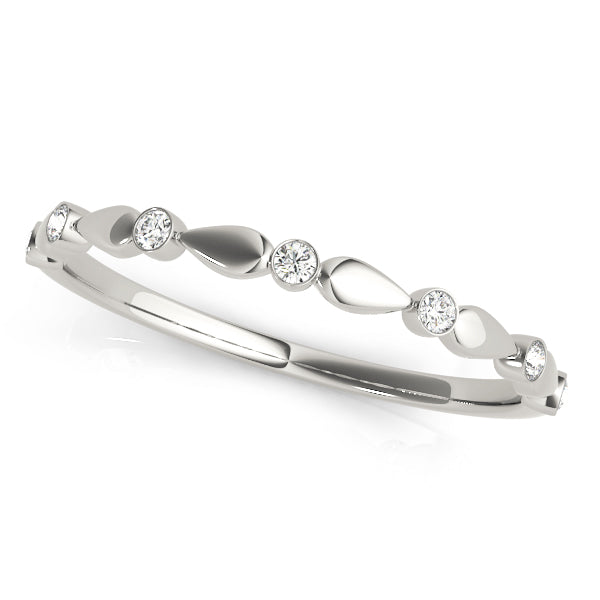 Wedding Bands Bezel Set