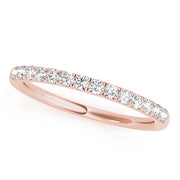 Wedding Band For 1/2 & 3/4 Only-14 Stones