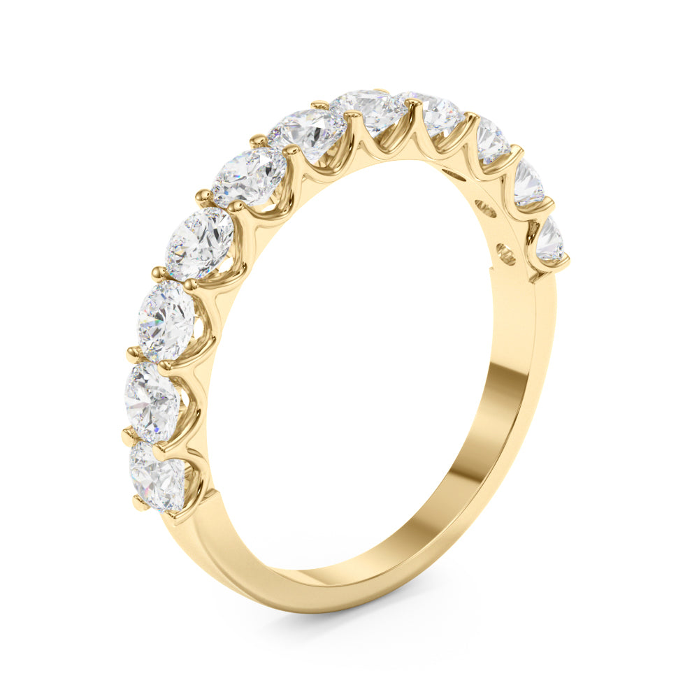 Wedding Bands Prong Set