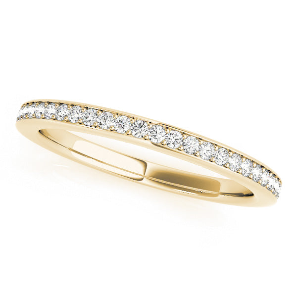 Straight Band Prong Set