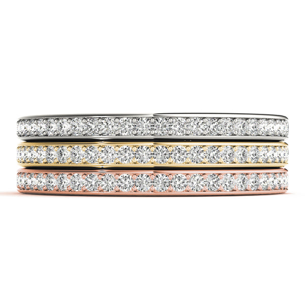 Straight Band Prong Set