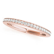 Straight Band Prong Set