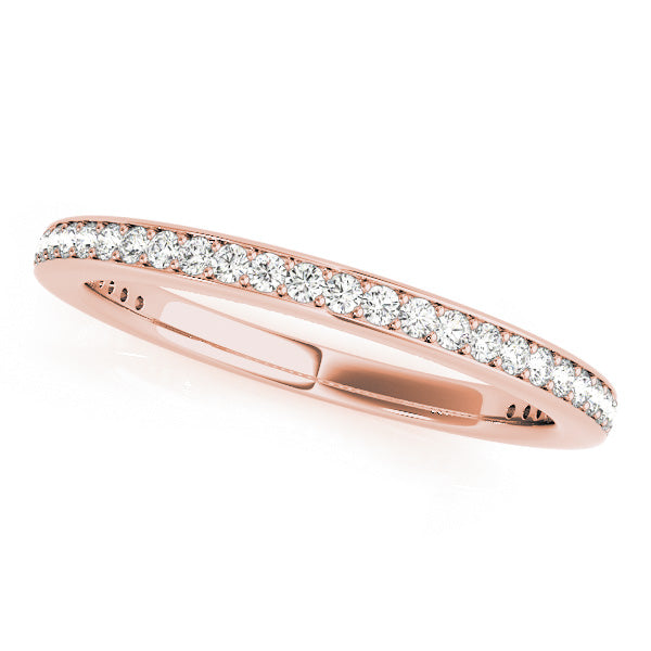 Straight Band Prong Set