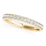 Straight Band Prong Set