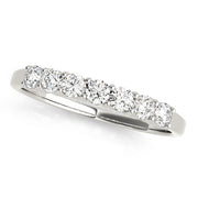 Straight Diamond Wedding Band