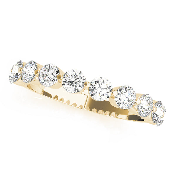 Single Prong Wedding Band