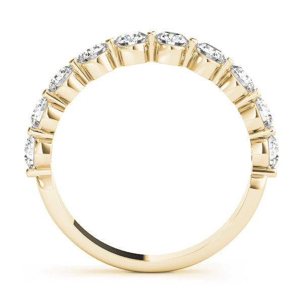 Single Prong Wedding Band