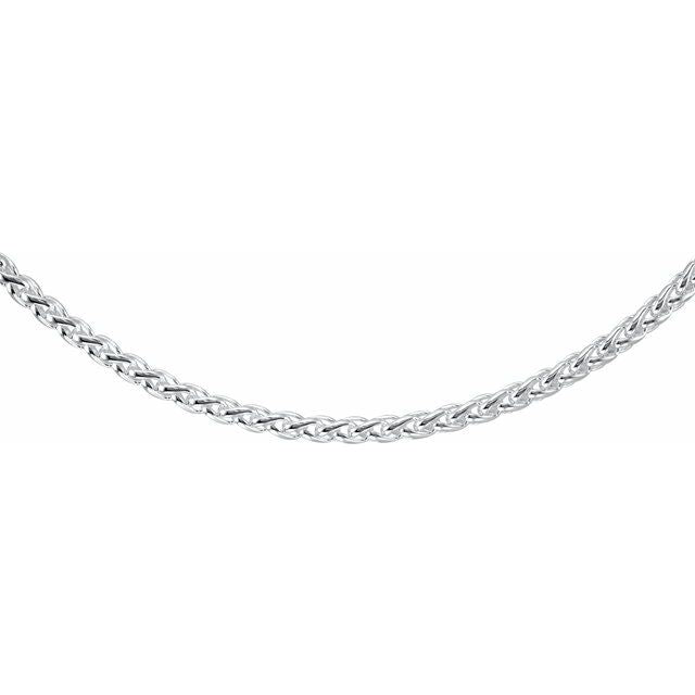 Sterling Silver Wheat 16' Chain