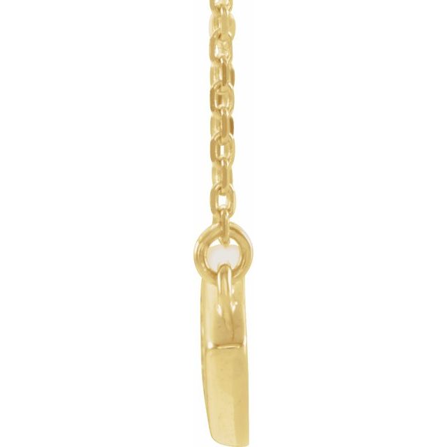 14K Yellow Evil Eye 18' Necklace