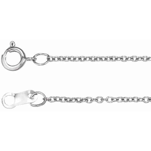 Platinum 1 Mm Adjustable Cable 16-18'  Chain