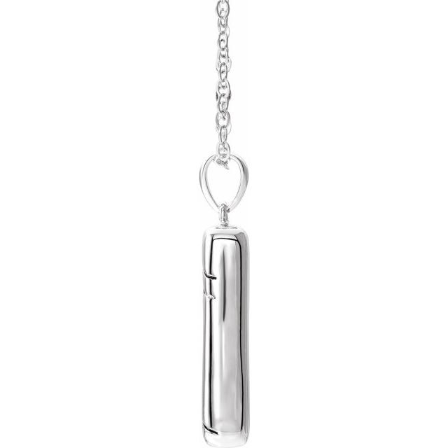 Sterling Silver Forever Companion Ash Holder 18' Necklace
