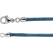 Light Blue 2.25 mm Silk 16' Cord