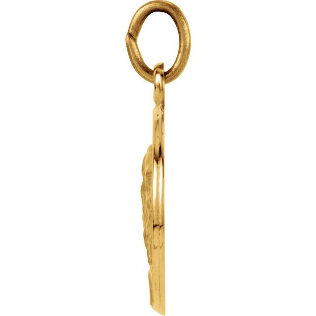 14K Yellow 12 mm St. Jude Thaddeus Medal