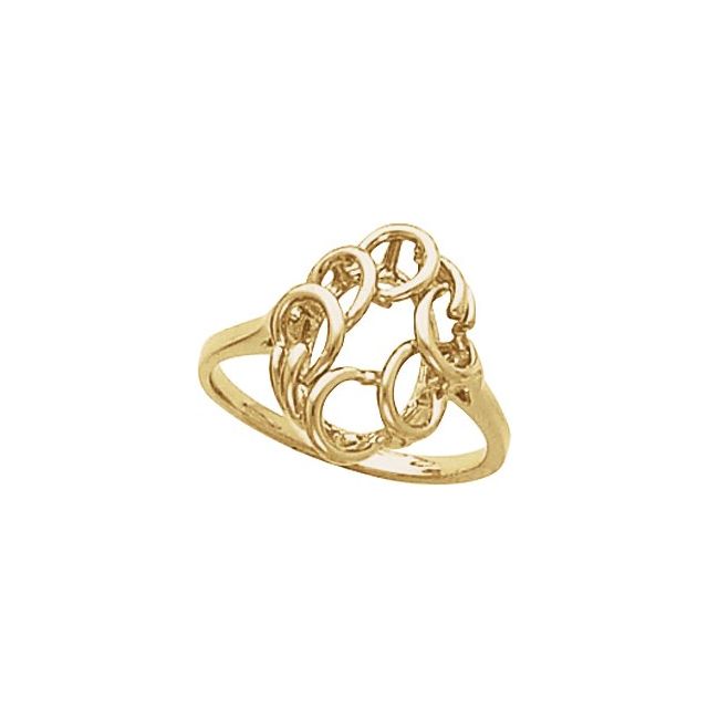 14K Yellow Freeform Ring