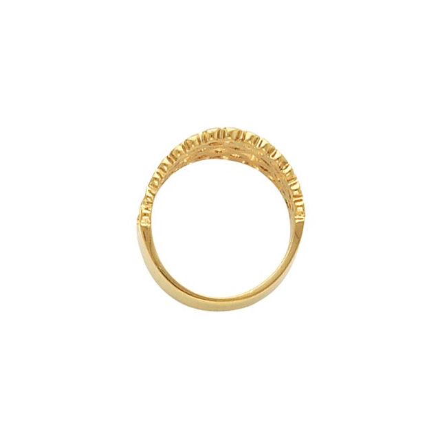 14K Yellow Freeform Ring