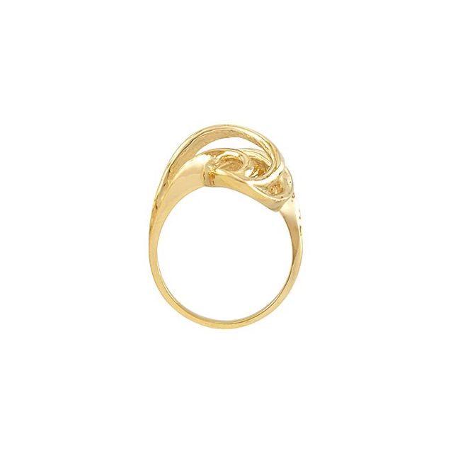 14k Yellow Freeform Ring