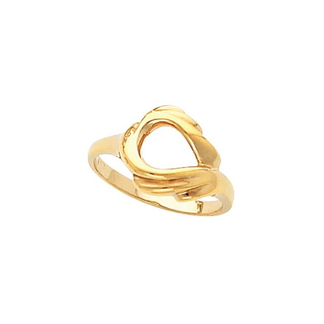 14k Yellow Freeform Ring